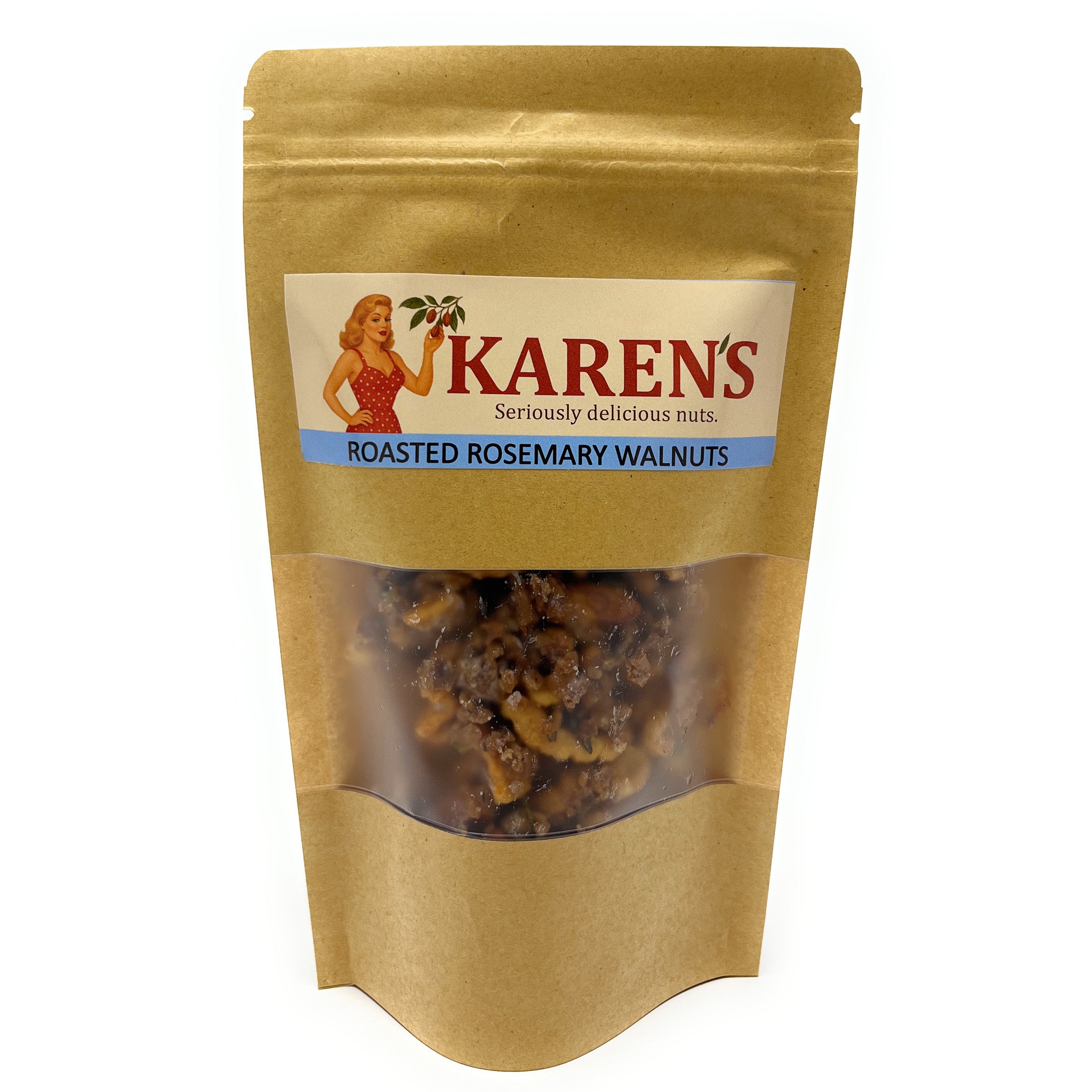 Roasted Rosemary Walnuts - Gourmet Sweet & Salty Snack